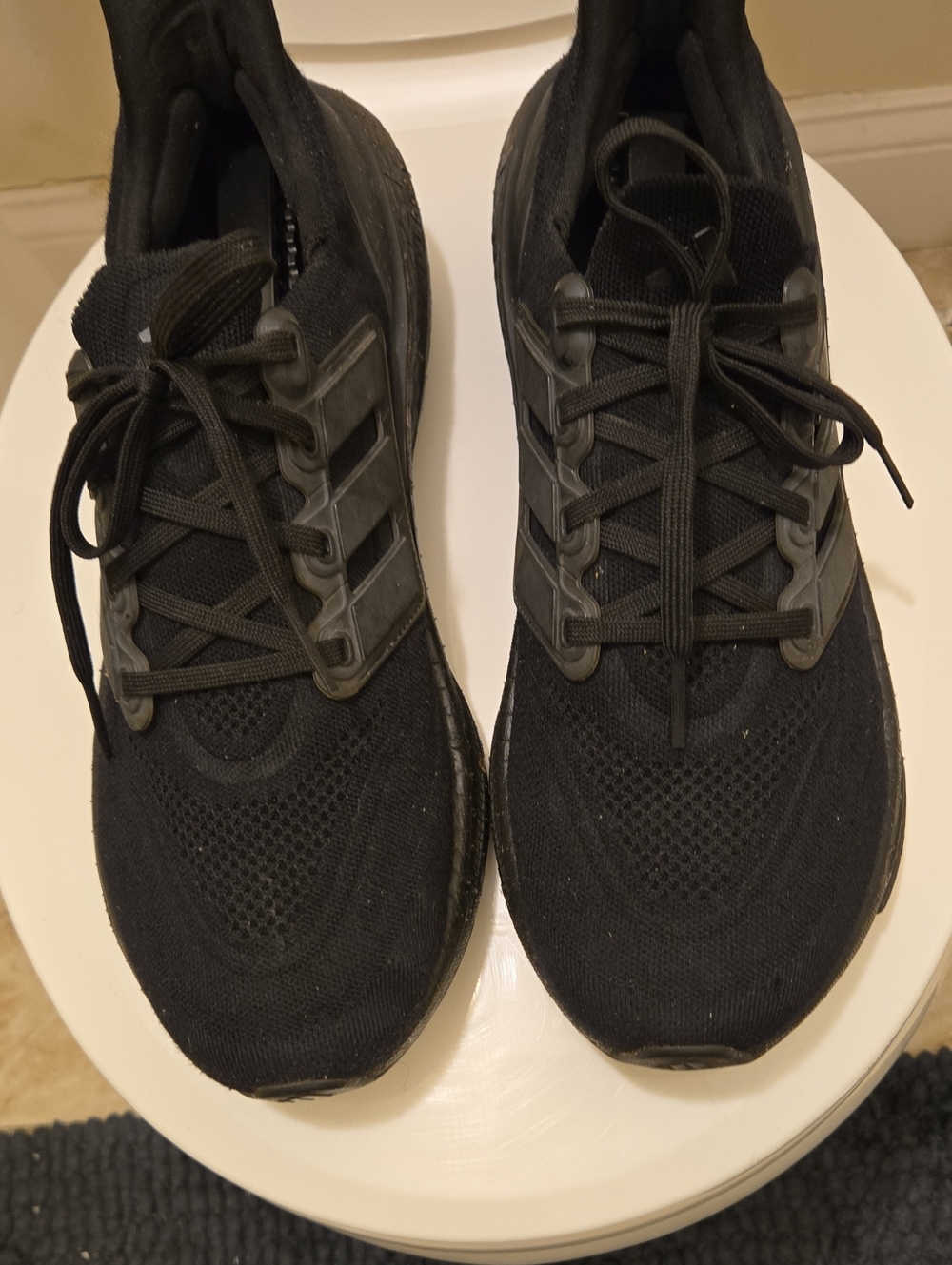 adidas Black Men’s Athletic Running Sneakers